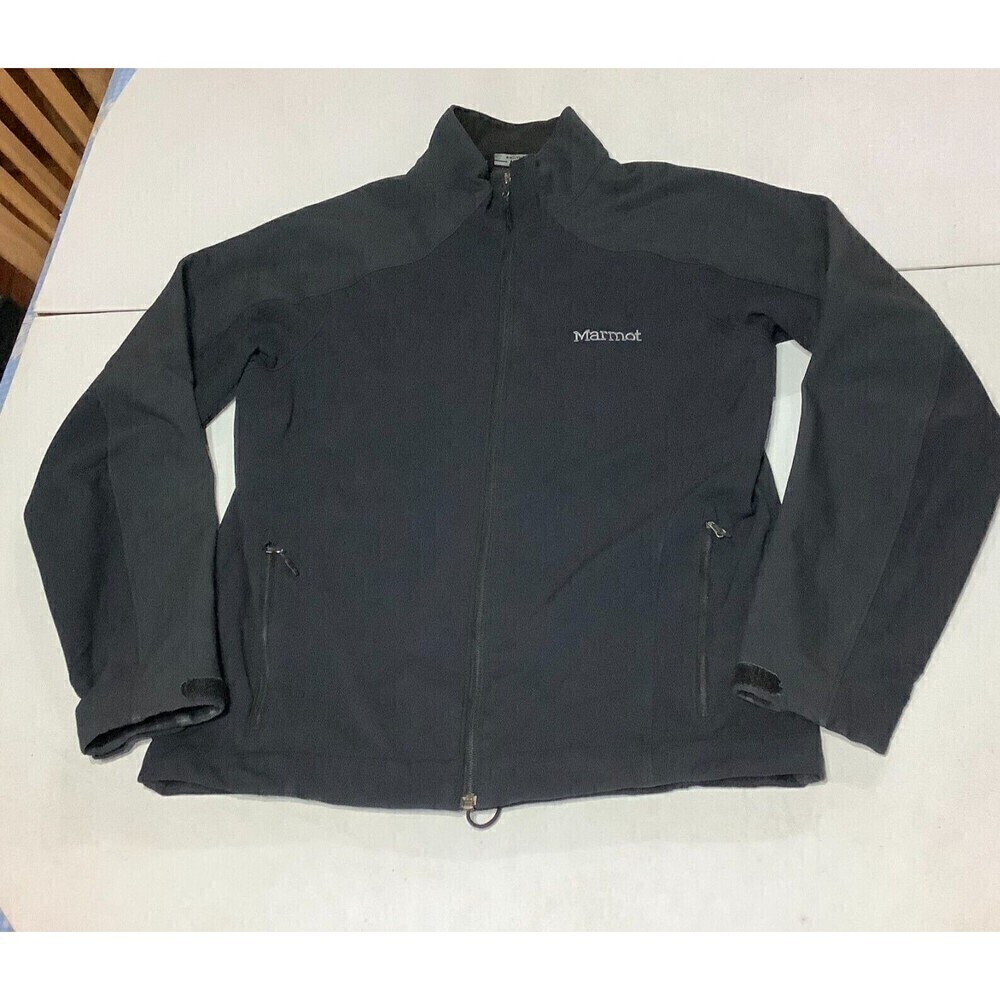 Men's Marmot Gore Windstopper Fleece Jacket Black Size Medium 2012